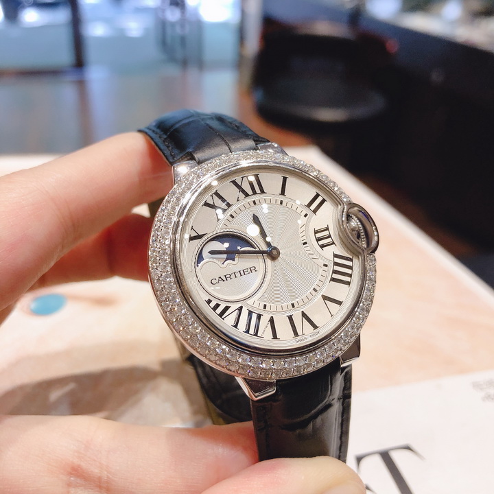 (订货)卡地亚蓝气球月相机械表,wjbb0028